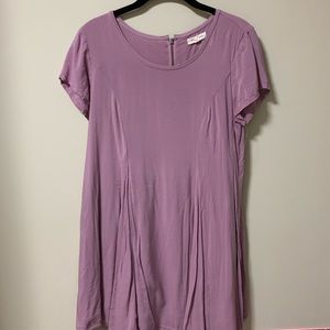 urban outfittermauve silence and noise flowy dress